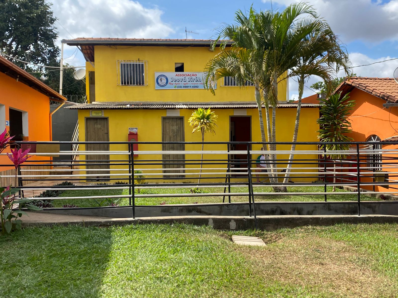 Fachada principal da Associação